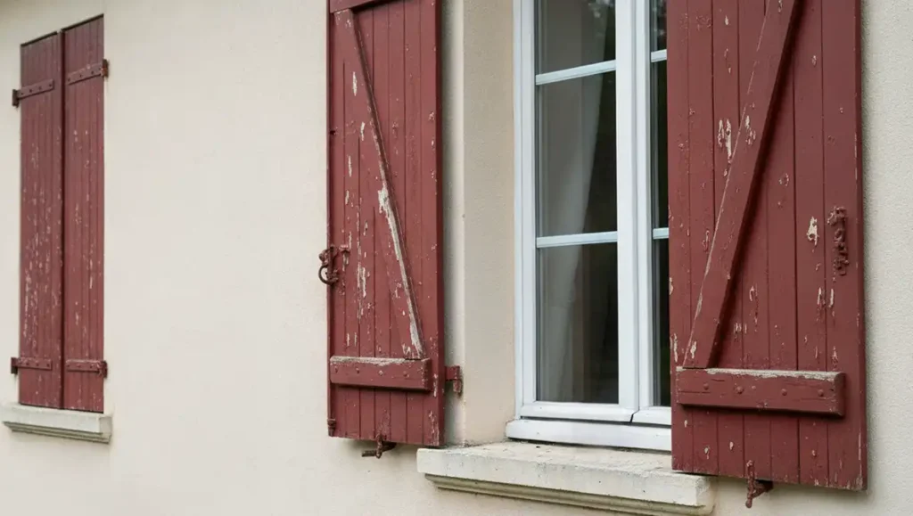 Boiseries extérieures - quand repeindre
